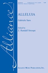 Alleluia SATBB choral sheet music cover